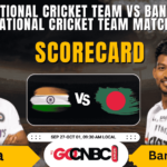 India national cricket team vs Bangladesh national cricket team match scorecard